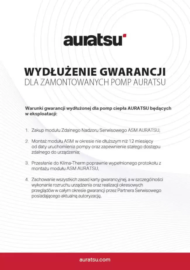 Wydłużenie gwarancji